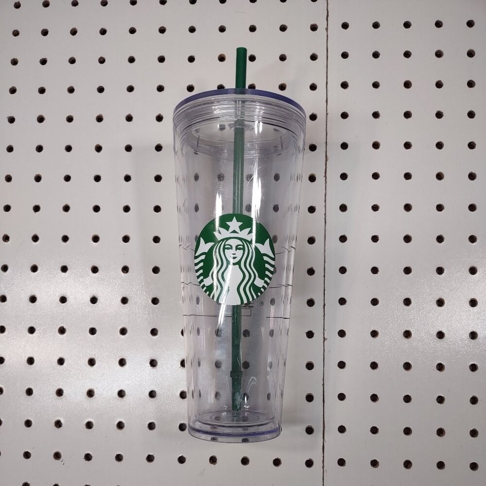 Starbucks Cold Drink Cup, Classic Logo, 24 Ounces